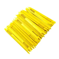 40Pcs Plastic Shuttle Netting Shuttles Fishing Tool Kit Lightweight Portable Net Sewing Needle Mending Tool Weaving Loom Fishnet