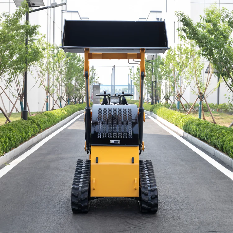 SDLOT Compact Mini Skid Steer Loader Kubota Diesel Engine CE EURO5 Hydraulic Lawn Roller for Garden Ground Compaction - view 4