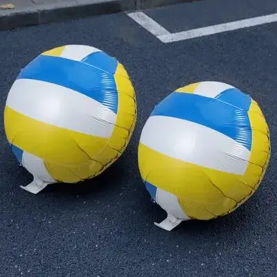 

6Pcs 18 Inch Inflatable Volleyball Balloon Sports Theme Party Decor for Outdoor Celebration Wall Hanging Garlands Birthday