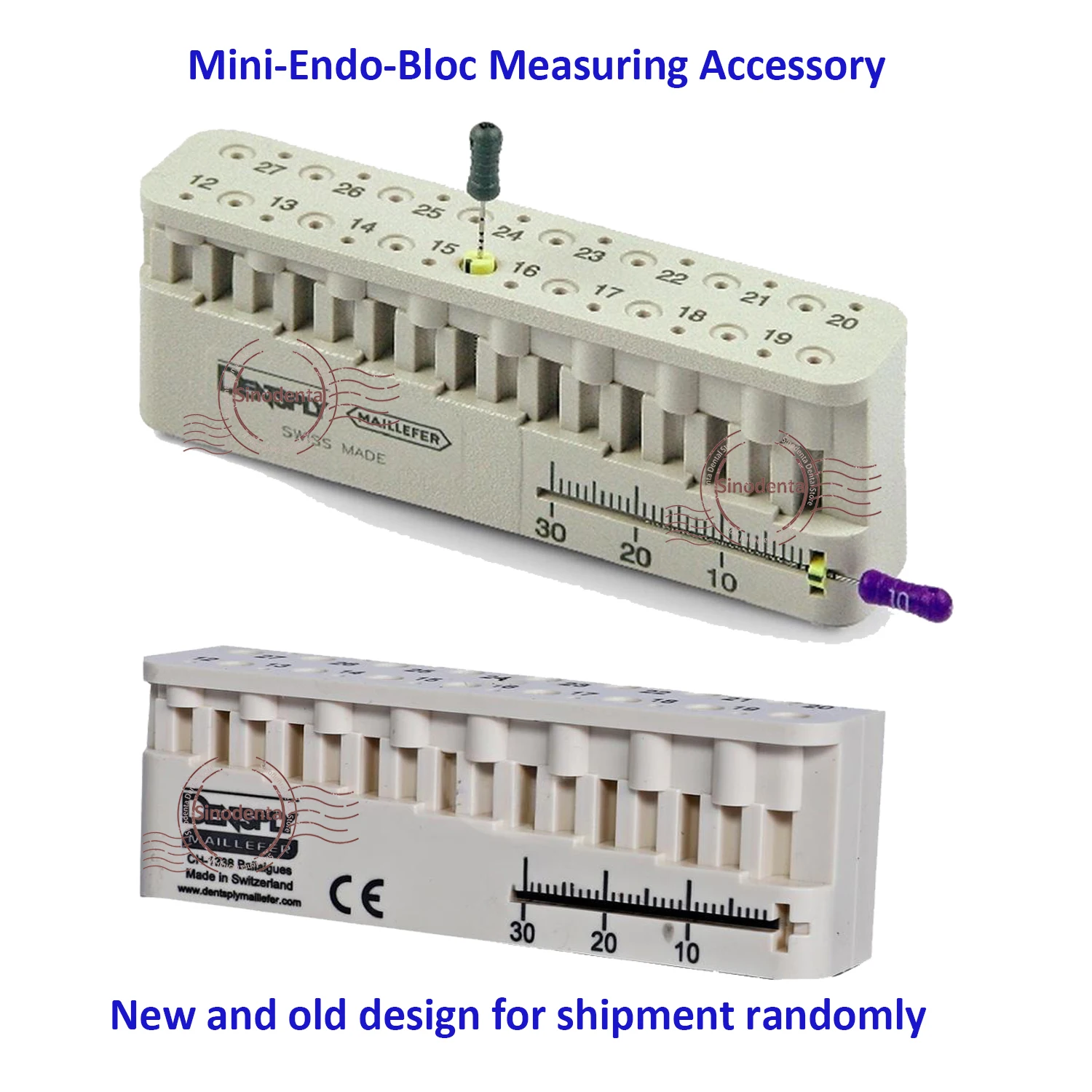 

1 шт. стоматологический измерительный аксессуар Mini-Endo-Bloc для точного измерения инструментов корневого канала и стоматологической точки Gutta-Percha