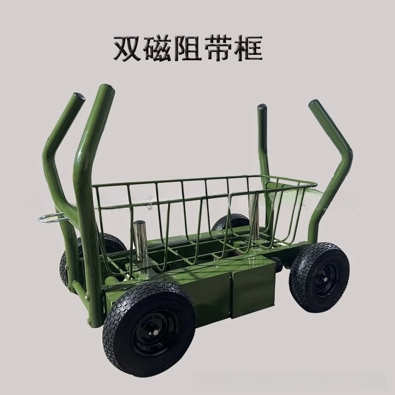 Sled car, tensile resistance assessment outdoor extended fitness training equipment