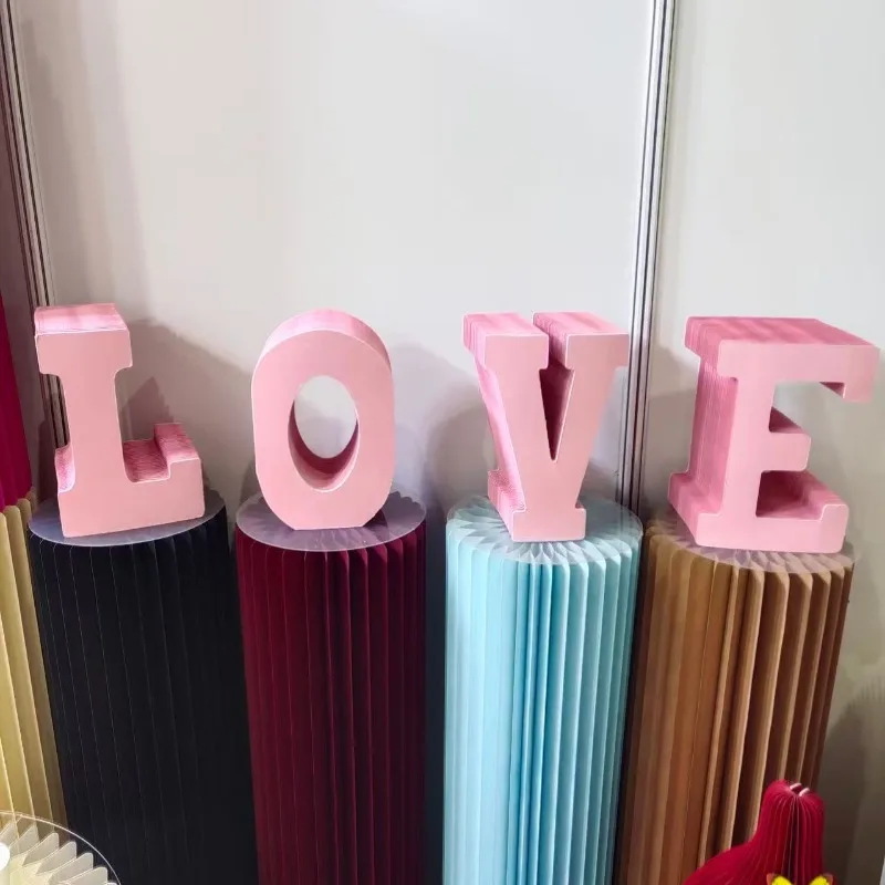 Wedding Folding Column Dessert Stand Paper Crystal Corridor Base Suitable for Birthday Party Decoration