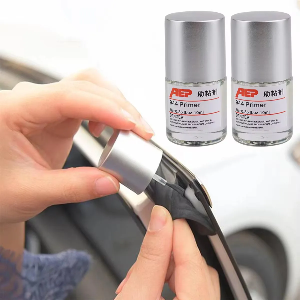 Strong 944 Primer Adhesive Adhesion Promoter Super Bonder 10ml Glue Strong Acrylic Foam Double Sided Tape For Car Accessories