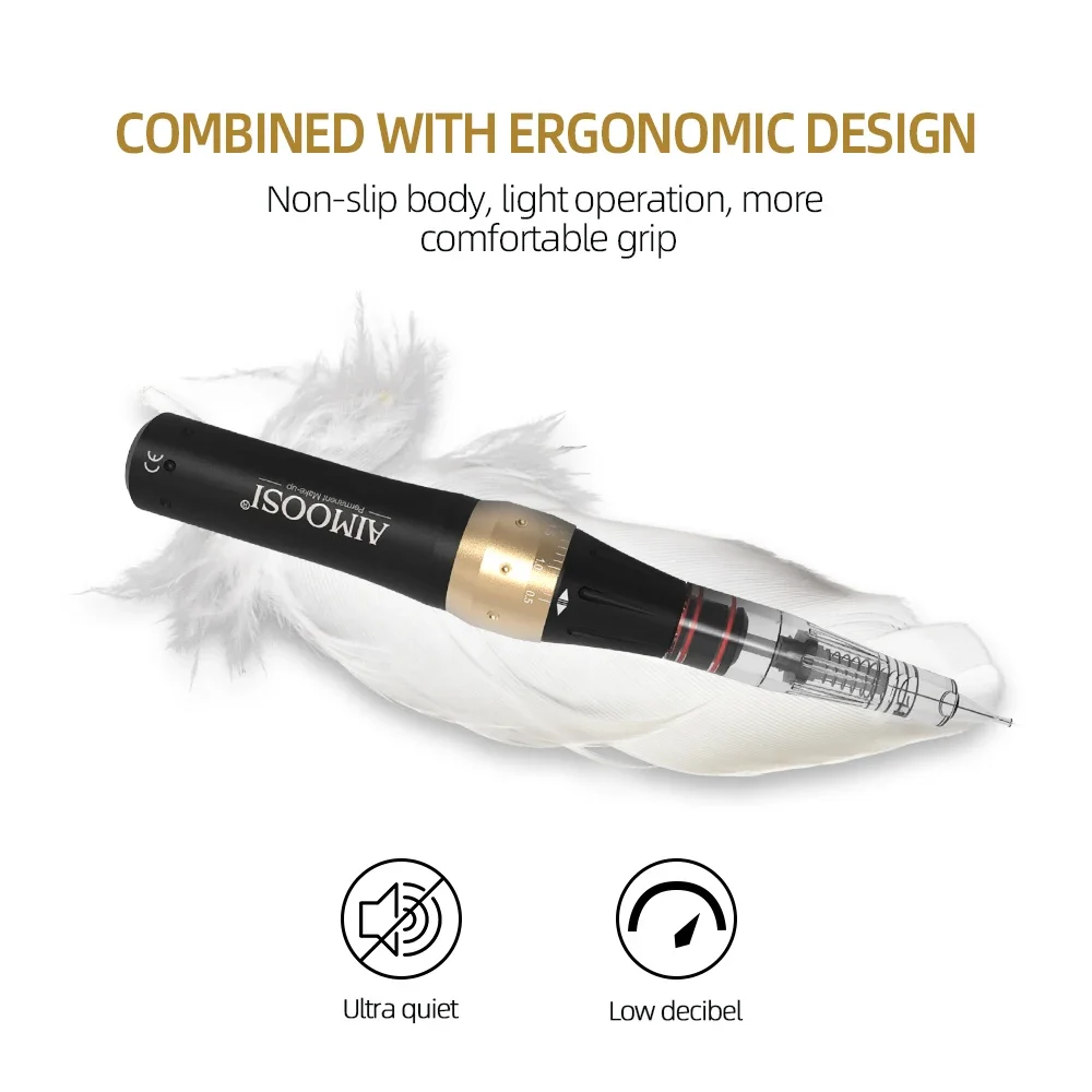 Tattoo Machine Set Microblading Eyebrow Lip PMU Gun Pen Needle Permanent Makeup Professional Supplies Beginner Tattoo Supplie