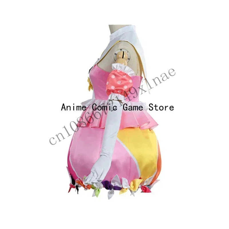 ในสต็อกโครงการ Sekai เวทีหลากสีสัน! Ootori Otori EMU ชุดคอสเพลย์วิกผมฮาโลวีนชุดสําหรับสตรี