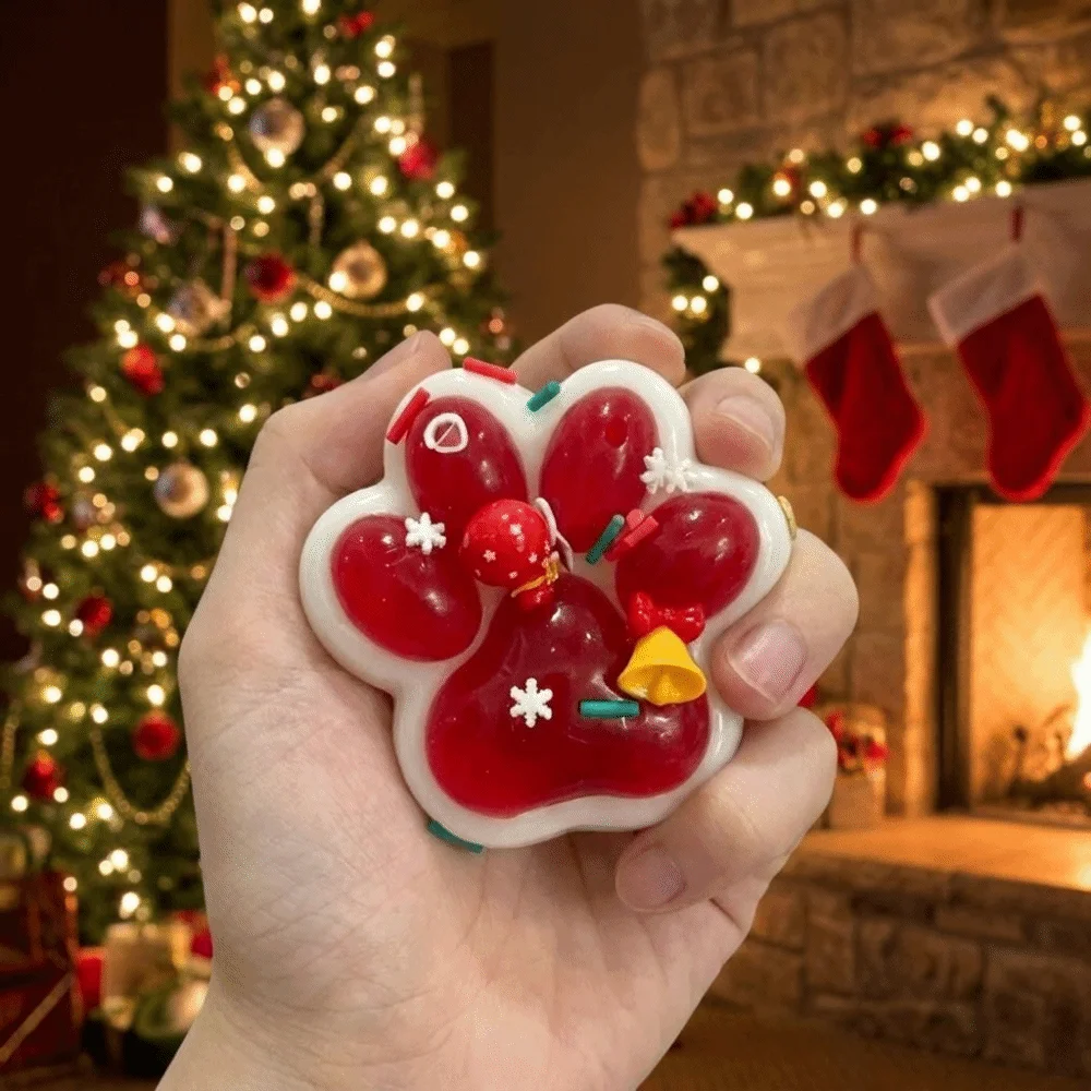 Unique Slow Rebound Cat Paw Pinch Toy Soft TPR Fidget Toy Funny Mini Squeeze Toy Office