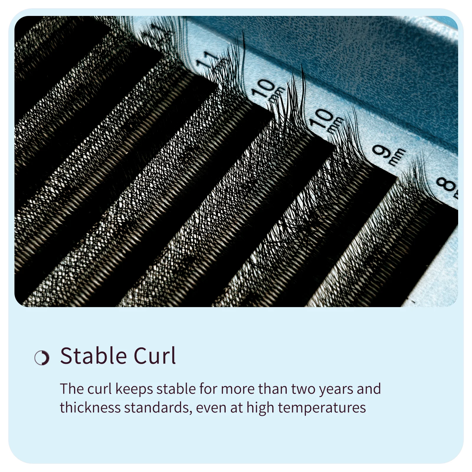 Medylashes 5D W Forma Estensione ciglia marroni C/D Curl 5D W Ventole di volume preconfezionate Ciglia morbide in finta seta