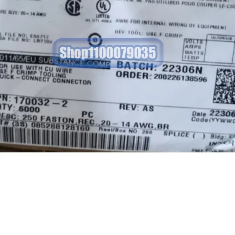 

200pcs/lot 170032-2 1-967640-1 23498 39000040 7160-8234 90119-0109 MG680449 connector new original