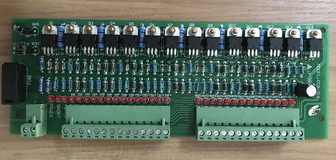 

PCB-01B Die-casting Machine, PLC Protection Plate Die-casting Machine Large Plate 14-way Amplifying Plate