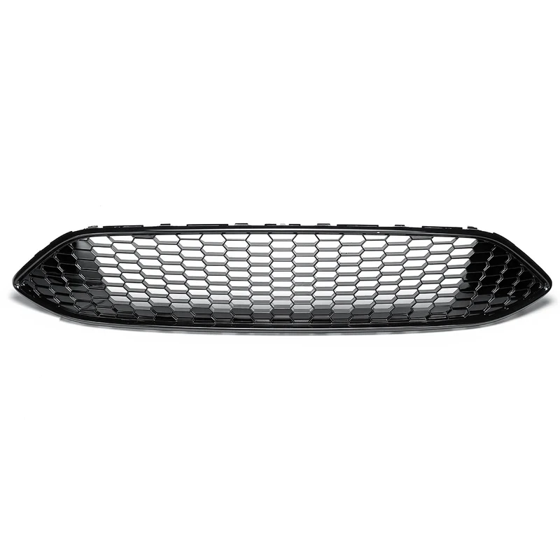 Honeycomb Mesh Racing Center Front Bumper Grille Cover Parts Fit MK3 ST LINE 2015-2017
