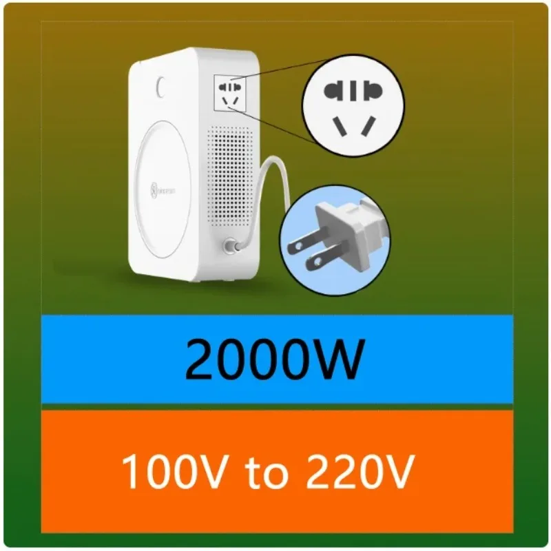 2000W 220v to 110v transformer 110v to 220v power supply voltage converter Japan 100V US 120V Shunhong view 6