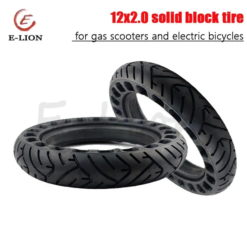 

12x2.0 Solid Tire 12*2.0 Thickening Tyre 12 Inch Wheel Tyre for Scooter E-bike Hoverboard Self Balancing Parts