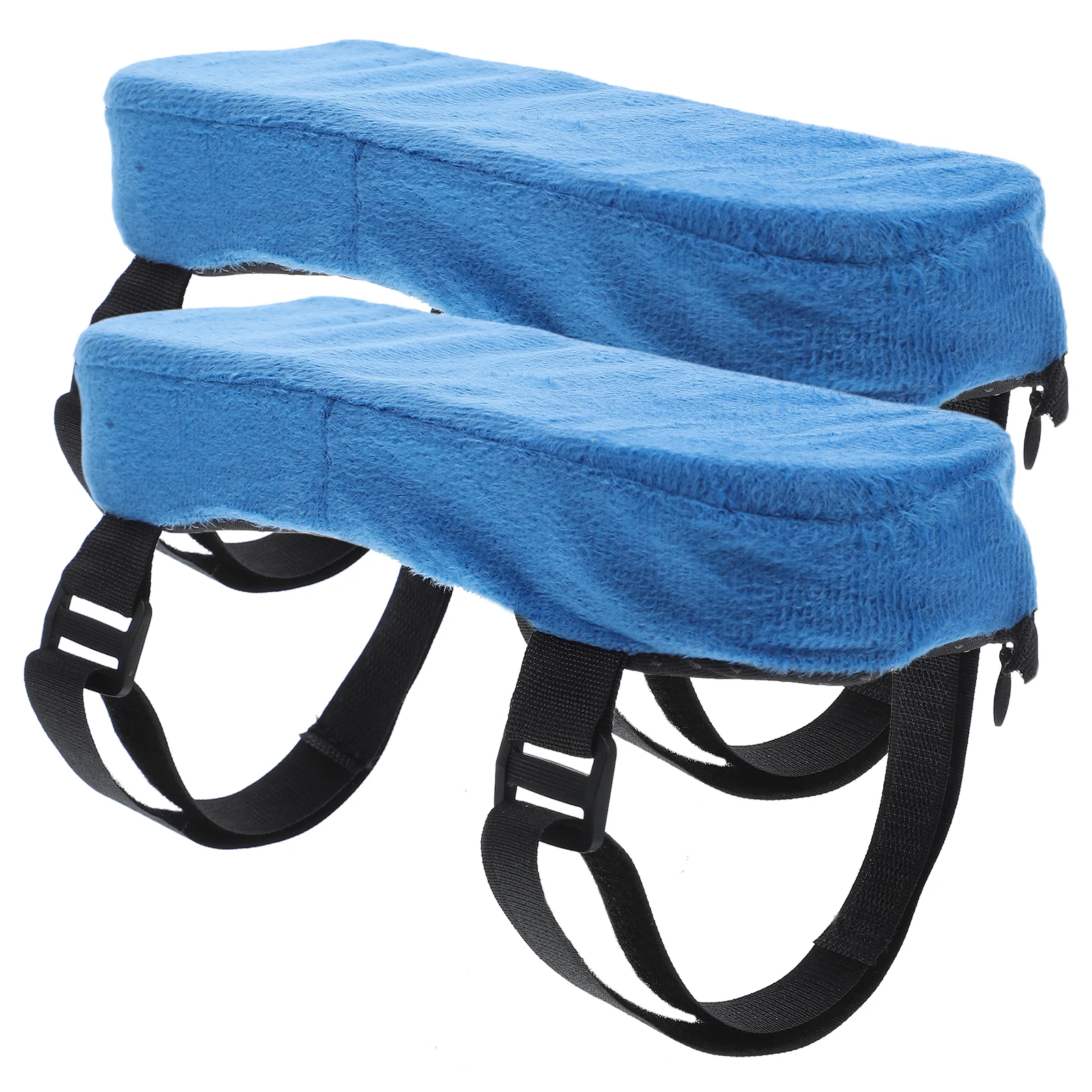 

2Pcs Office Chair Armrest Cushion Soft High-Density Padding Comfortable Elbow Support for Gaming Wheelchair Desk Chairs
