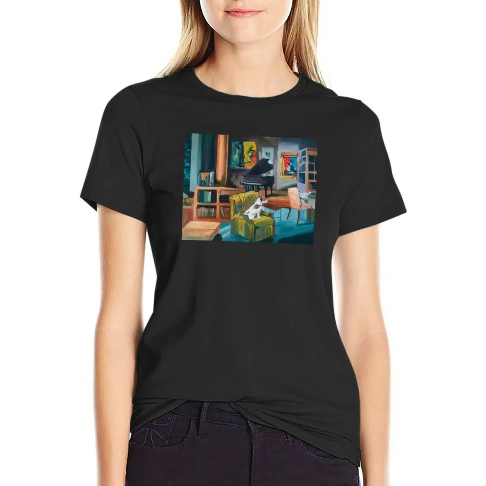 

Frasier’s apartment T-shirt plus size tops korean fashion T-shirts for Women