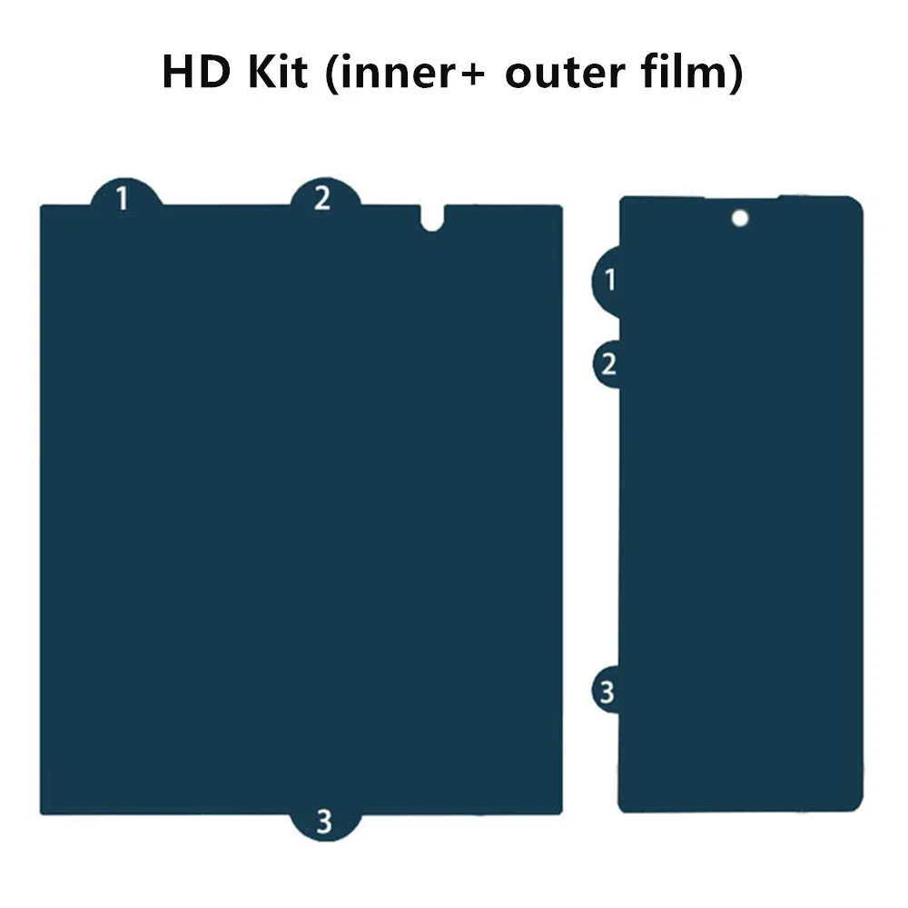 Matte HD Anti-Splitter-Privatsphäre-Hydrogel-Folie für Samsung Galaxy Z Fold8 Ultra Fold 8 7 Anti-Spy Weicher Innen- und Außenbildschirmschutz – Detail 4