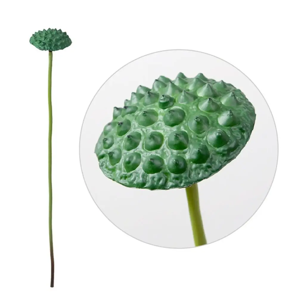 

Artistic Landscape Artificial Flower DIY Decoration Long Stem Decorative Fake Flower with Rod EVA Simulated Lotus Flower