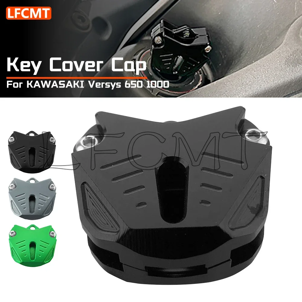 

Fit For KAWASAKI Versys 650 1000 cc Versys650 Versys1000 2012-2023 Motorcycle Key Case Cover Key Shell Protector Cap