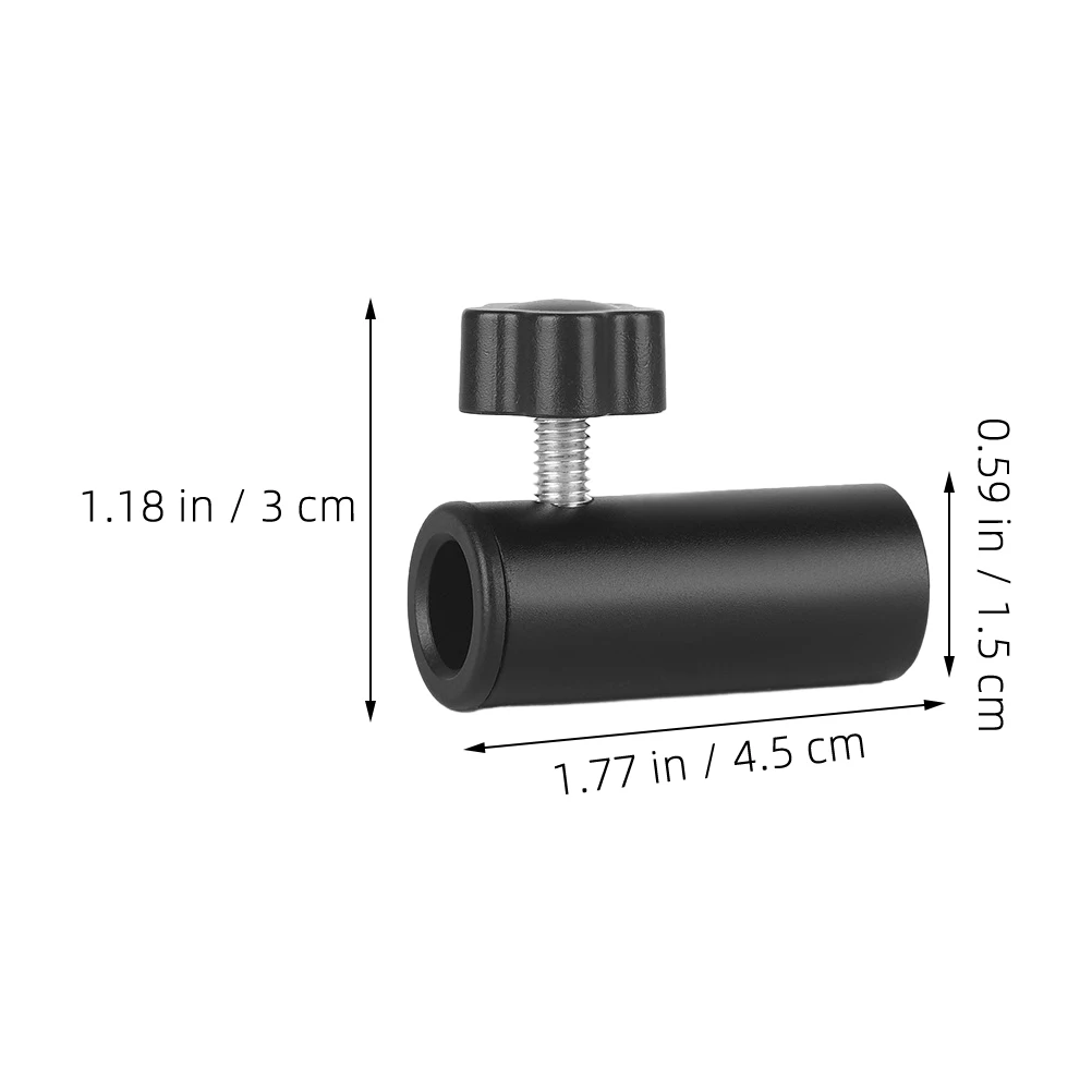 

Microphone Stand Extension Tube Mic Arm Adapter Direct Plug Converter Head Stable Connection Mic Desk Stand Accessory For