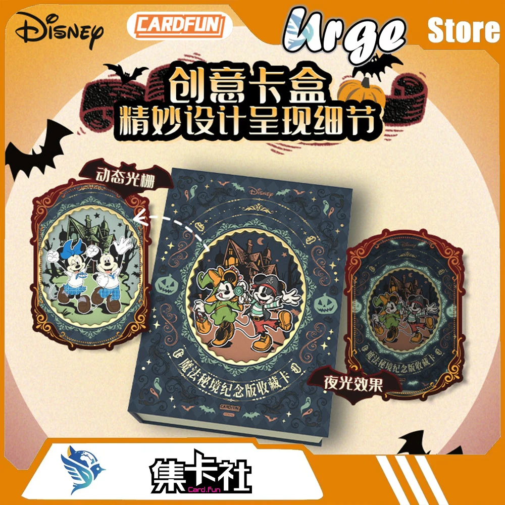 

Коллекционные карточки Card.Fun: Магическое тайное царство Диснея, памятное издание, персонажи Микки Маус, подарки на Хэллоуин