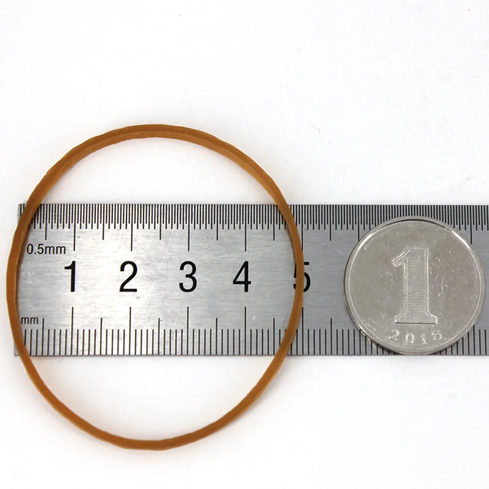 

500g Thick Elastic Rubber Bands Reusable Stretchable Band for Home Office Kitchen Vegetable Band Strong Elasticity