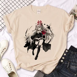 Seraph of the End t shirt men summer graphic streetwear t shirt boy designer 2000s clothes