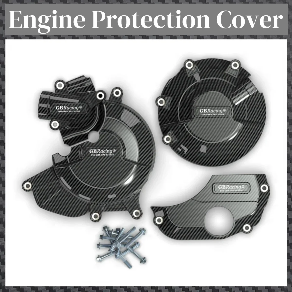 

GBRacing MONSTER 821 2015-2017 For DUCATI Clutch Water Pump Transmission Protective Cover Motorcycle Engine Protective Cover