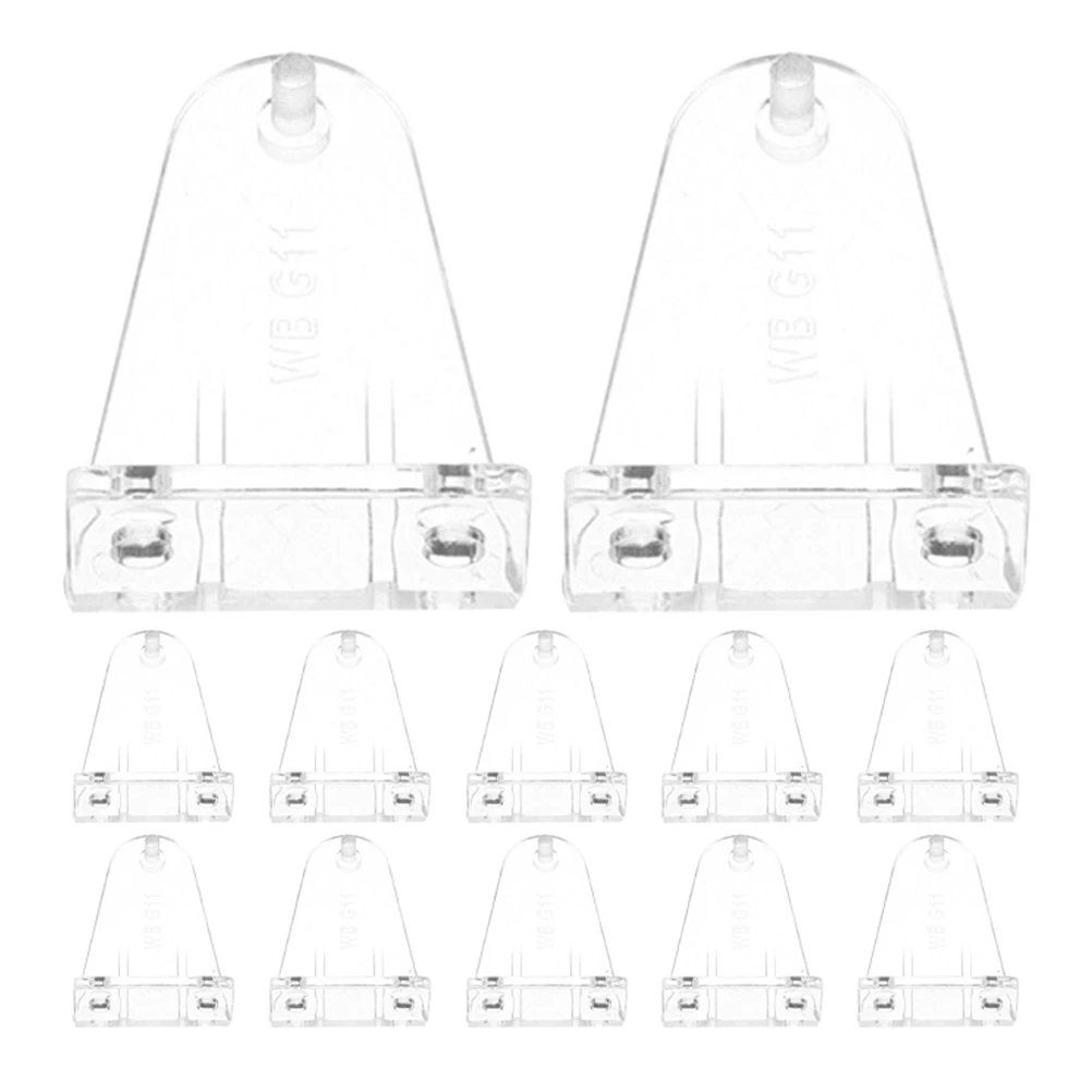 

12Pcs Clear Blinds Hold Clips Sturdy Pom Material Easy Install Home Office Rv Blinds Hold Clips Blind Window Accessory