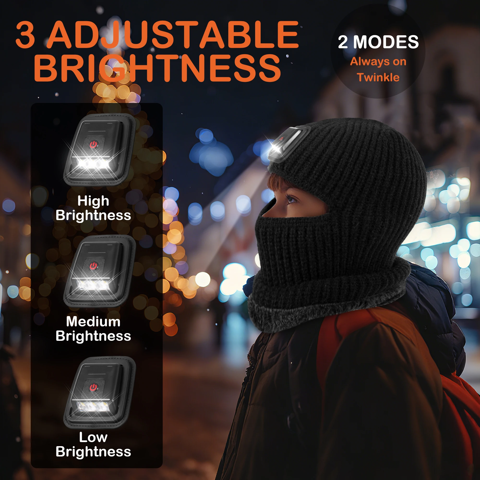 Dziecięce zimowe maski narciarskie, chroniące twarz i szyję, wiatroodporne, z grubą pluszową podszewką, nadają się do jazdy na nartach na świeżym powietrzu.