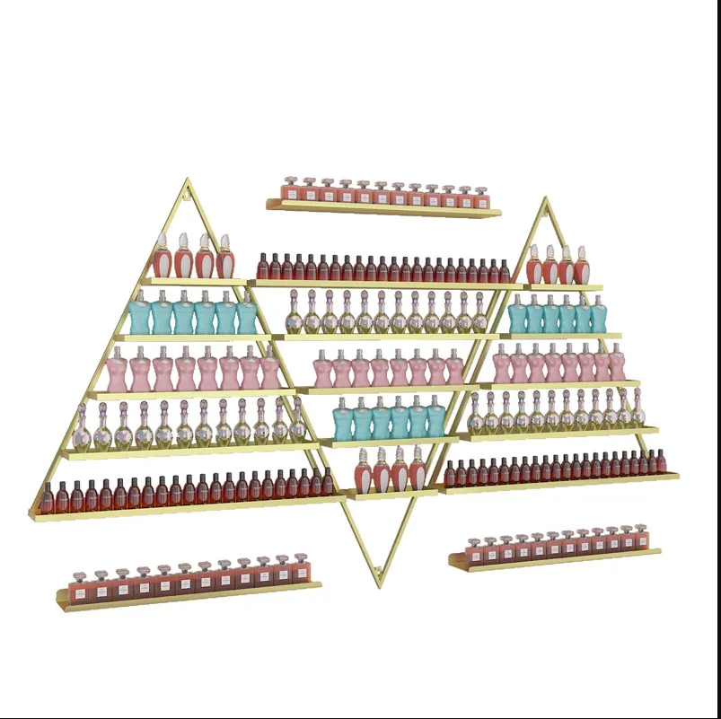 

Nail polish display rack nail polish rack net red triangle wall hanging articles