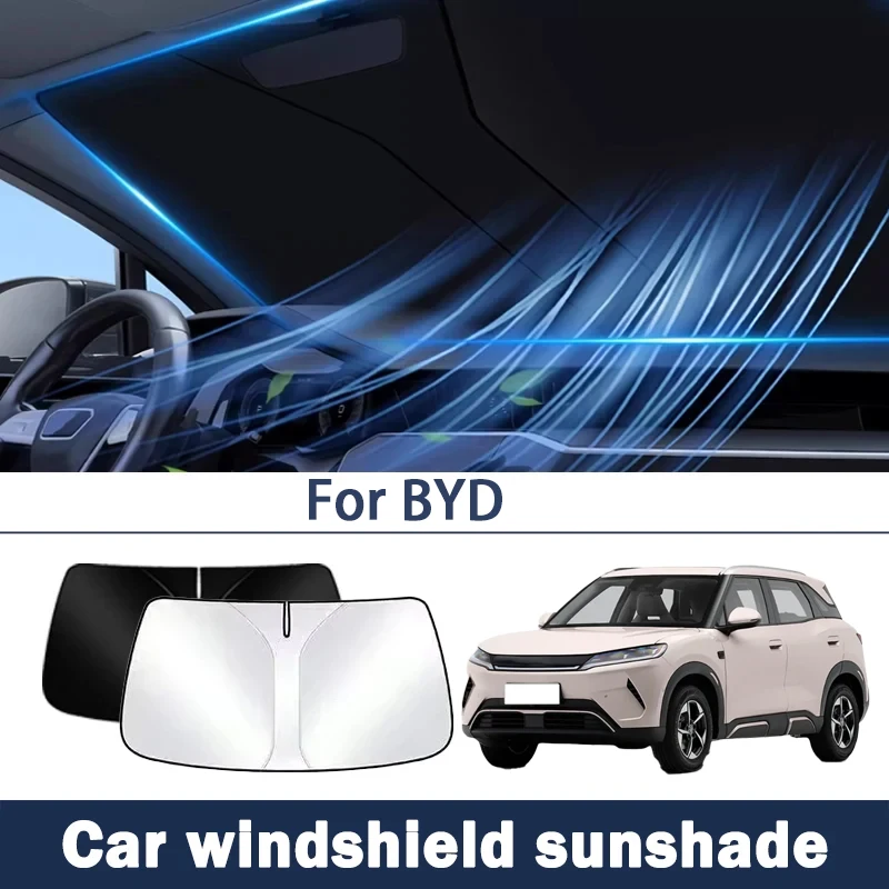 

Suitable for BYD Song Plus Tang DMI Qin Yuan Seagull Dolphin Han car sunshade front sunshade sun protection heat insulation