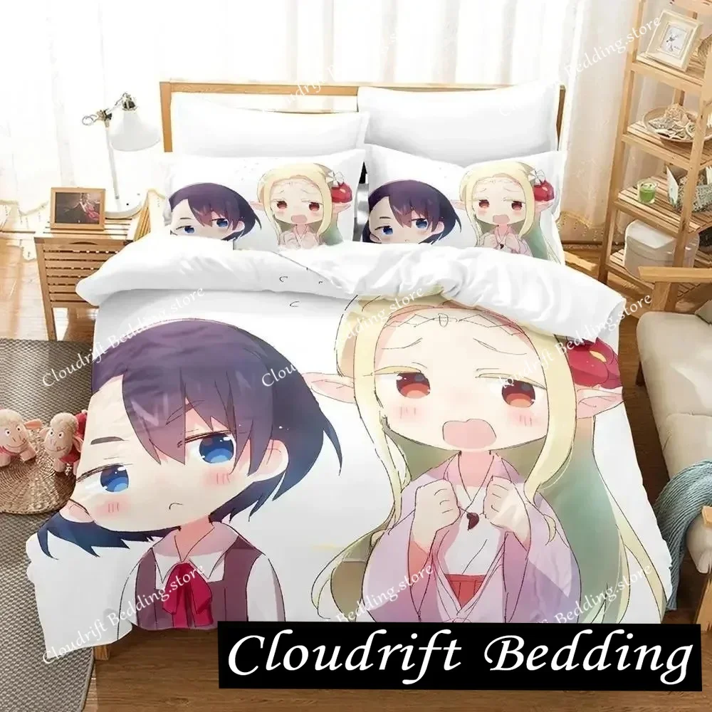 

Koito Koganei & Elda Bedding Set Single Twin Full Queen King Size Bed Set Adult Kid Bedroom Duvet cover Sets Anime Bed Sheet Set