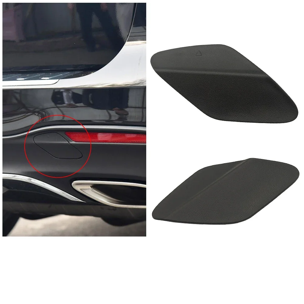 

For Mercedes Benz GLE Class W292 Rear Trailer Cover GLS Class W166 Rear Towing Hook Frosted Cover 1668858322 2015-2019