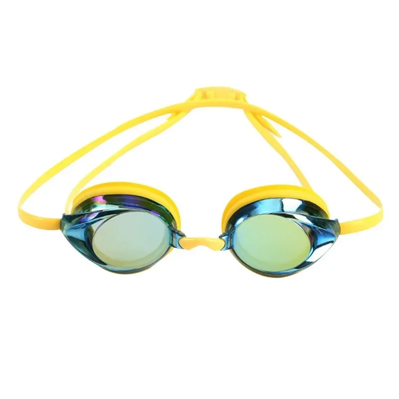 Adult Swimming Goggles Plating PC Lens UV Protection Anti-fog Adjustable Swim Swimming Googles Glasses Hot Sale