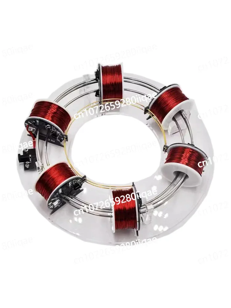 Electromagnetic Accelerator Ring Toy, Hi-Tech, Model Physics, DIY Kit, Kid's Gift, Cyclotron