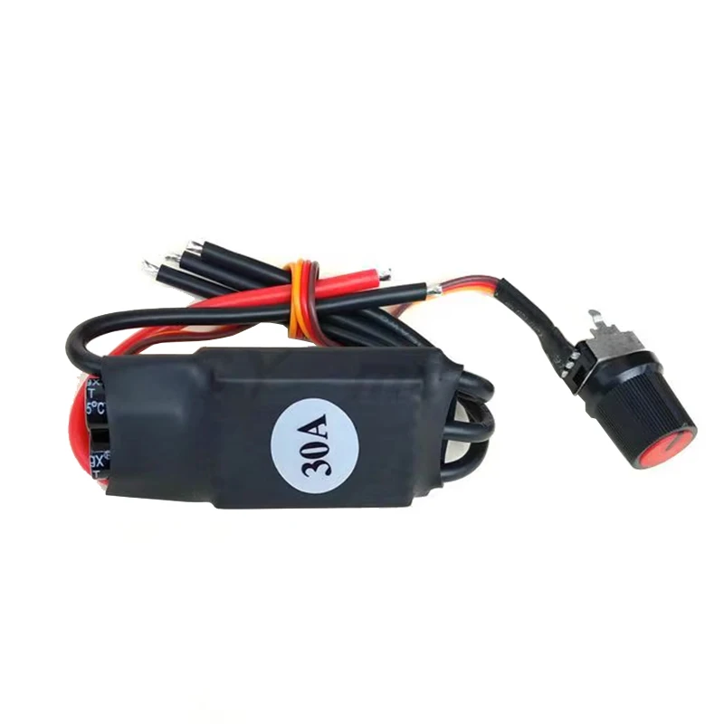 ESC 30A Brushless DC 6V-20V Brushless Motor Driver DIY Modification Aircraft Fan Three-phase Brushless Motor Water Pump