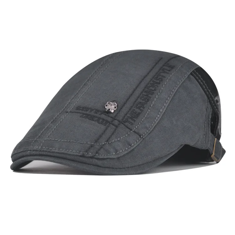 2026 New Aumnr Outdoor Sports Cotton Berets Caps for Men Women Casual Peaked Caps Letter Embroidery Berets Hats Casquette Cap