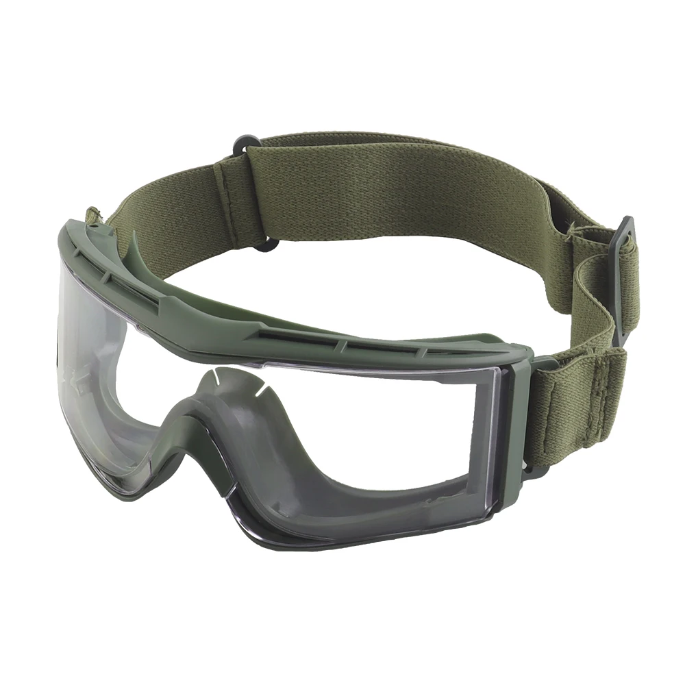 Professional Protective Polarized Shooting Goggles Headgear Mode for Helmets War Games Hunting Outdoor Airsoft