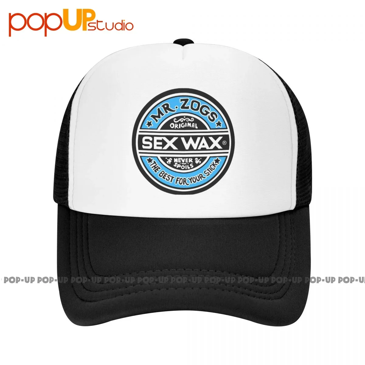 Sex Wax Mr Zogs Surf P-359 Baseball Cap Trucker Hats Breathable Sunscreen Headwear Streetwear Style