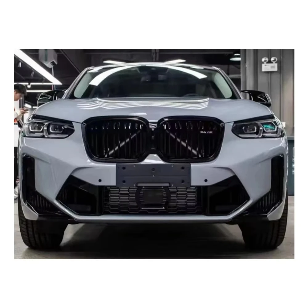 

STLF Auto Body System for BMWs X4 G02 19-22 to X4M Include Front Bumper With Grille Rear Diffuser Tail Pipes Auto Body System