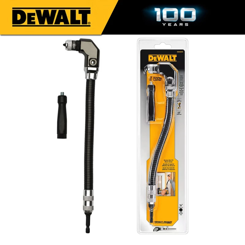 DEWALT Right Angle Attachment, Flex Shaft, Drill Attachment, 12-Inch (DWARAFS) drill