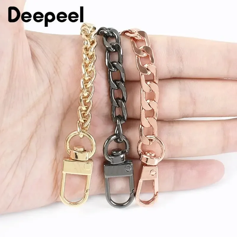 1Pc Deepeel 100/120cm Metalen Zakken Keten Handtas Riem Crossbody Schouderriem Portemonnee Handvat DIY Vervanging hardware Accessoires