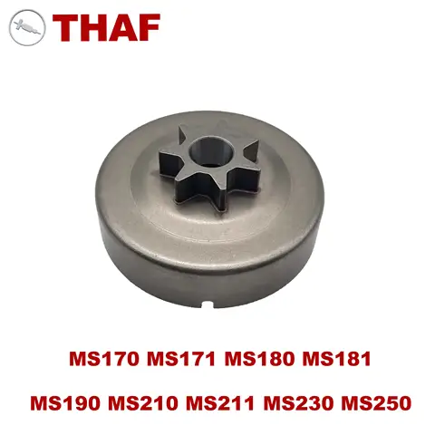 THAF Chain Sprocket Replacement Garden Tools Spare Parts for STIHL ChainSaw MS170 MS171 MS180 MS181 MS190 MS210 MS211 Integral