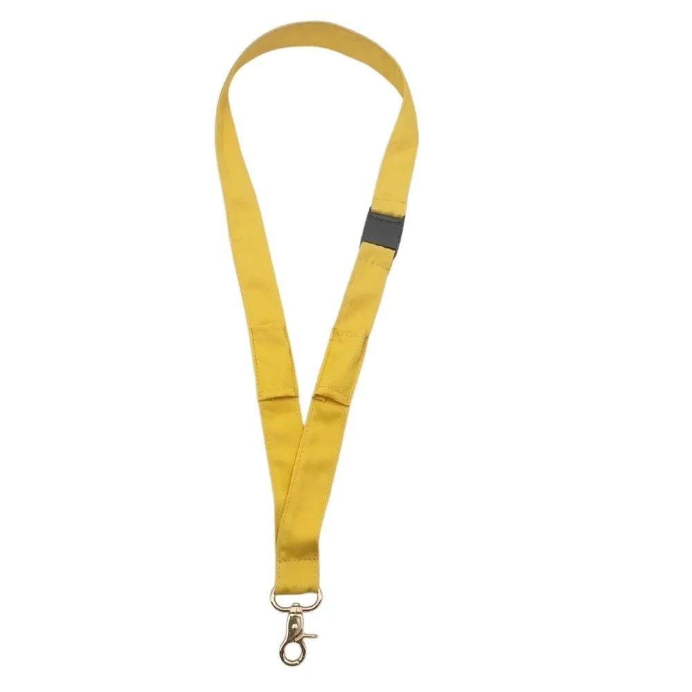 Portable Fashion Lanyard Neck Hanging Anti-loss Multi-functional Work ID Lanyard Yellow Sturdy Eyeglass Pen Hanger