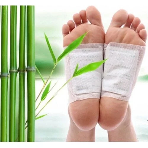 10/20/30/50/100/200PCS Kinoki Detox Foot Patch Bamboo Pads Patches with Adhesive Foot Care Tool Improve Sleep Slimming Health