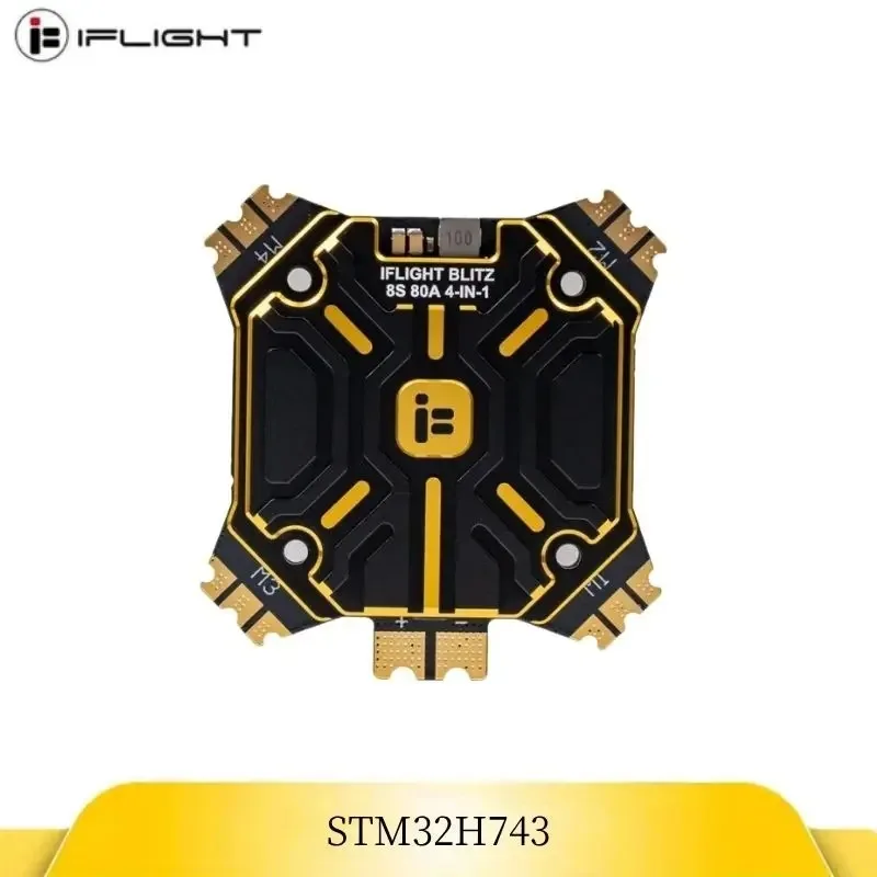 IFlight BLITZ E80 Pro 4-in-1 ESC 3-6S 80A DShot1200 35x35mm FPV Racing Flight Controller High Power Upgrade