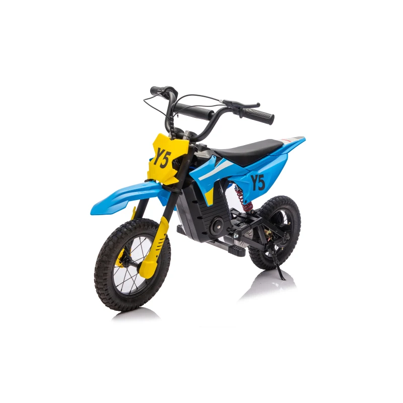 24V 250W Kids Ride On Electric Toy Off-Road Motorcycle,Built-in Lithium Battery,180lbs Weight Capacity,Four Hours Charging time,