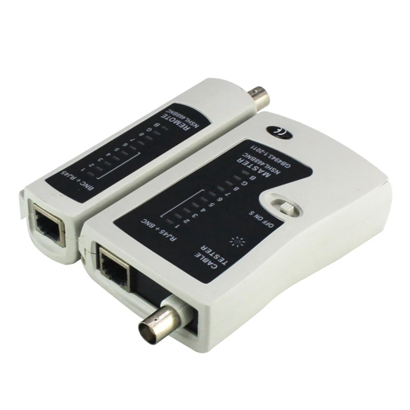 RJ45 RJ11 RJ12 CAT5 UTP LAN Cable Tester Telephone Line Detector Remote Test Tools