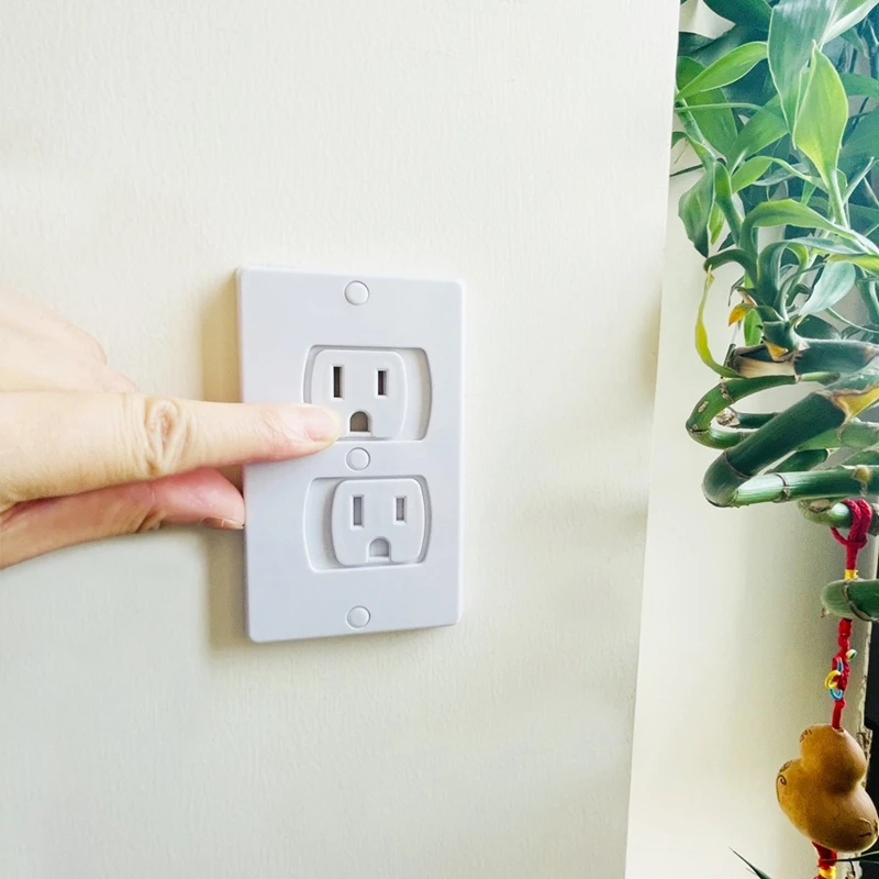 【Top Picks】12 Pack Self-Closing Electric Outlet Covers For Child Proofing Safety Wall Socket Plates