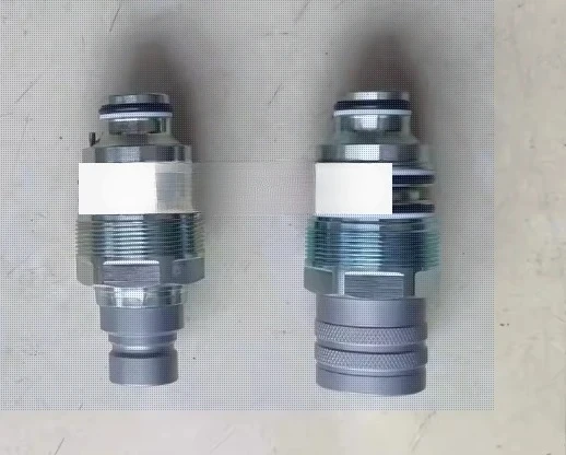 

2pc 46mm Hydraulic Flat Face Quick Connect Coupler Thread Female & Male set 6680018 6679837 for Bobcat S185 S220 S250 T140 T200