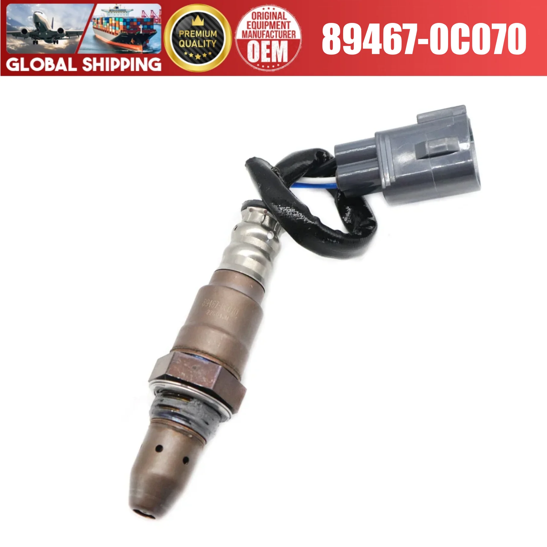 89467-0C070 new front Oxygen Sensor Fits ForToyota Sequoia Tacoma Tundra Land Cruiser Lexus GS350 GX460 IS250 IS350 LS460